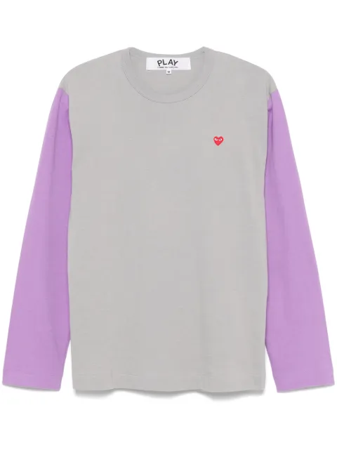 Comme Des Garçons Play heart-patch T-shirt