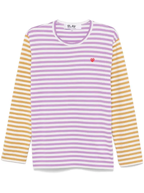 Comme Des Garçons Play Mini Heart-patch T-shirt