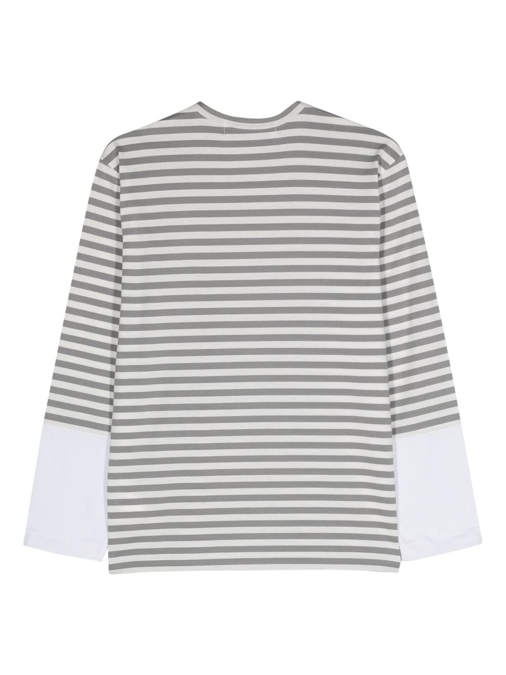 Comme Des Garçons Play Gestreept T-shirt - Grijs