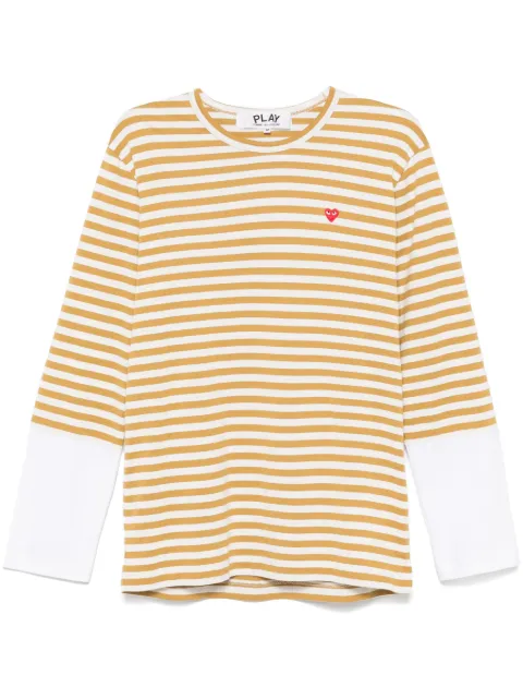 Comme Des Garçons Play Mini Heart-patch T-shirt