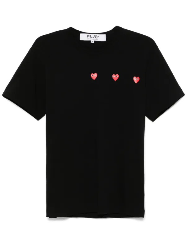 トップス BLACK COMME des GARCONS print t-shirt 23261674_56216576_600.jpg