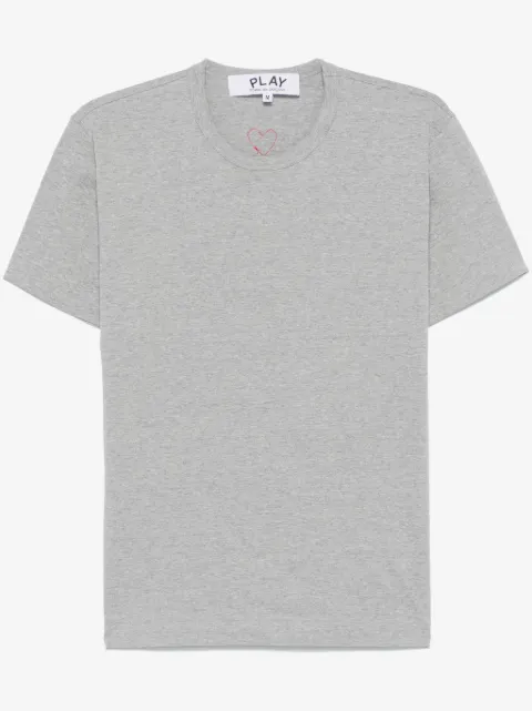 Comme Des Garçons Play signature heart-patch T-shirt