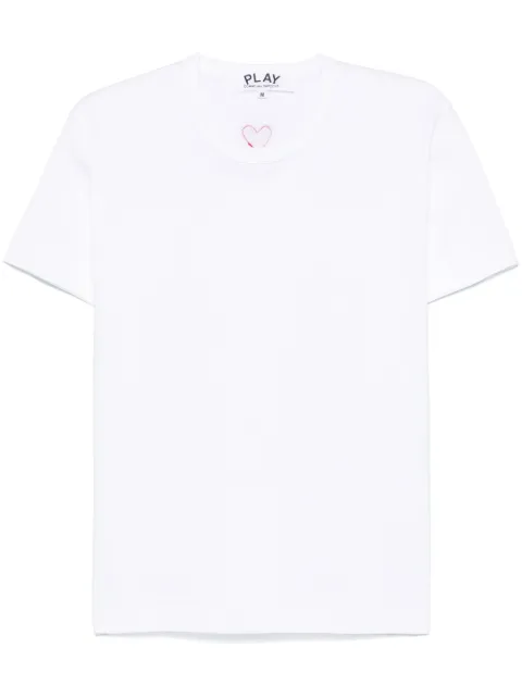 Comme Des Garçons Play signature heart-patch T-shirt