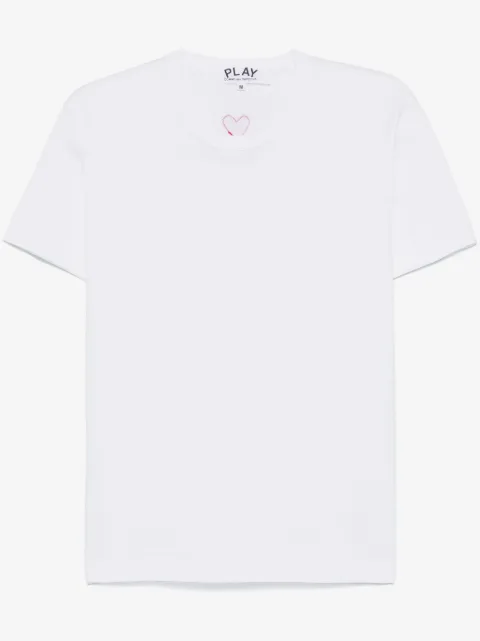 Comme Des Garçons Play signature heart-patch T-shirt