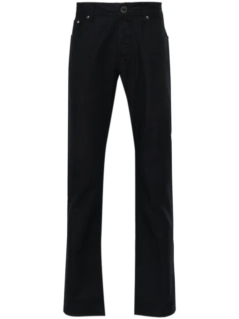 Jacob Cohën scarf-detail straight trousers