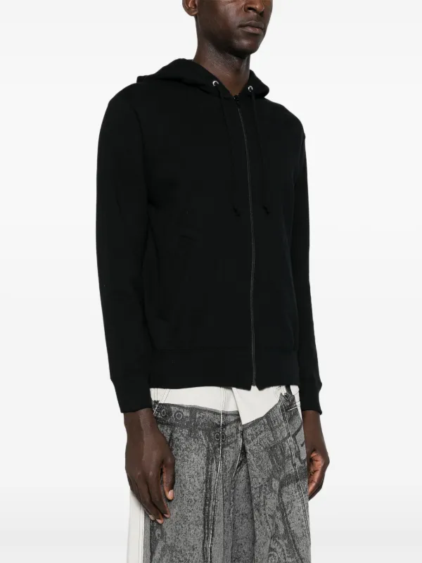 Comme Des Garçons Play Signature heart-patch Hoodie | Black