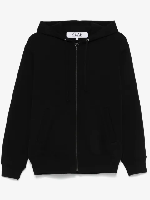 Comme Des Garçons Play Hoodie mit ikonischem Herz-Patch
