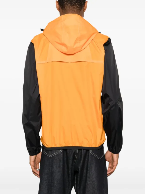 COMME des GARCONS ジャケット オレンジ 2005524M0358 Comme Des Garçons Play x K-Way ハートパッチ ライトジャケット