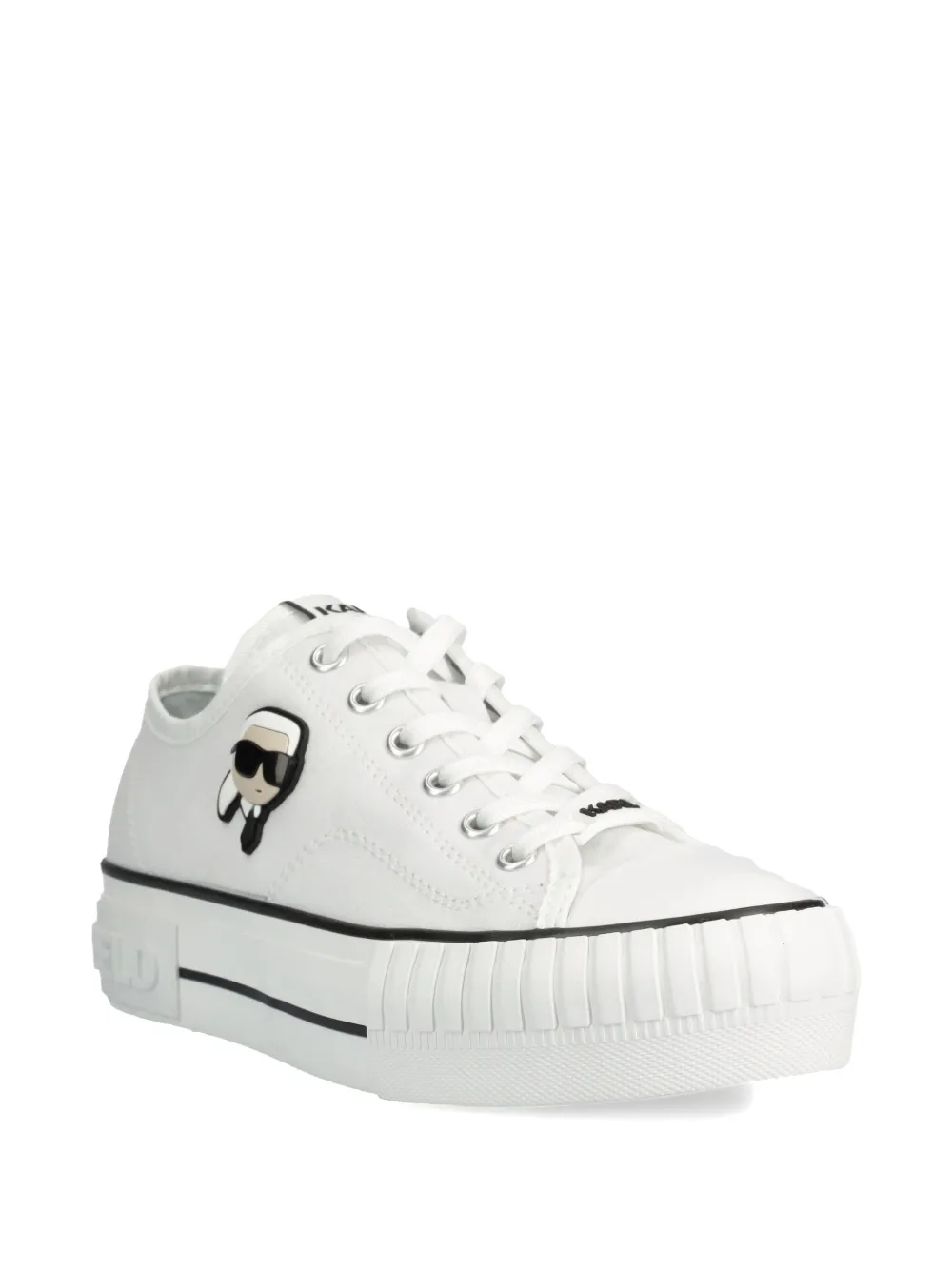 Karl Lagerfeld Trampki trainers - Wit