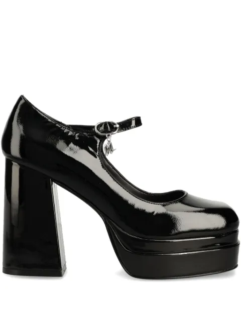 Karl Lagerfeld 110mm leather pumps