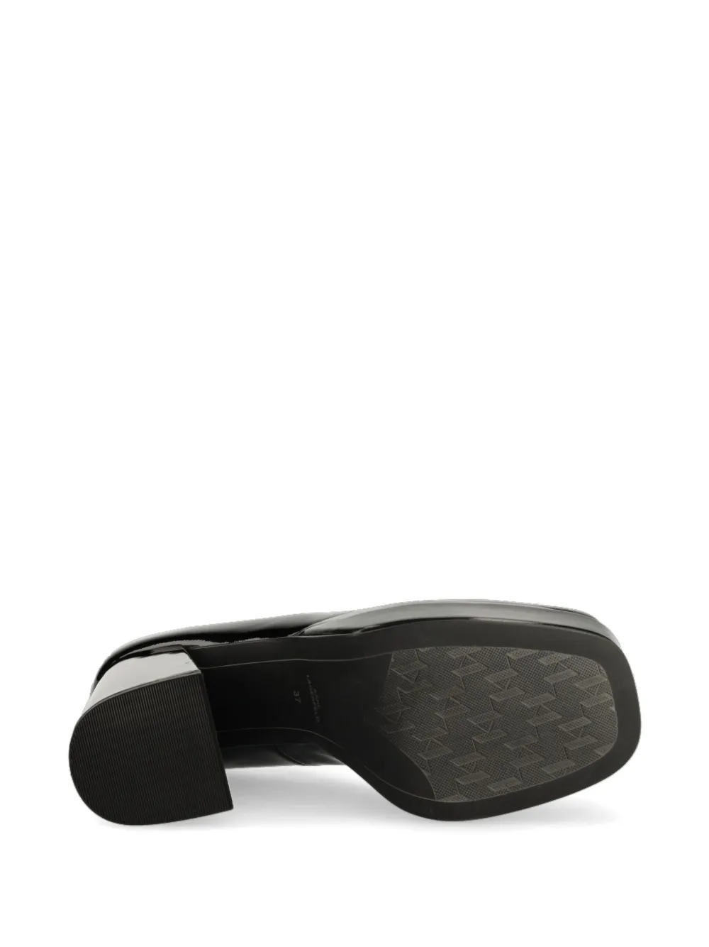Karl Lagerfeld 110mm leather pumps Black