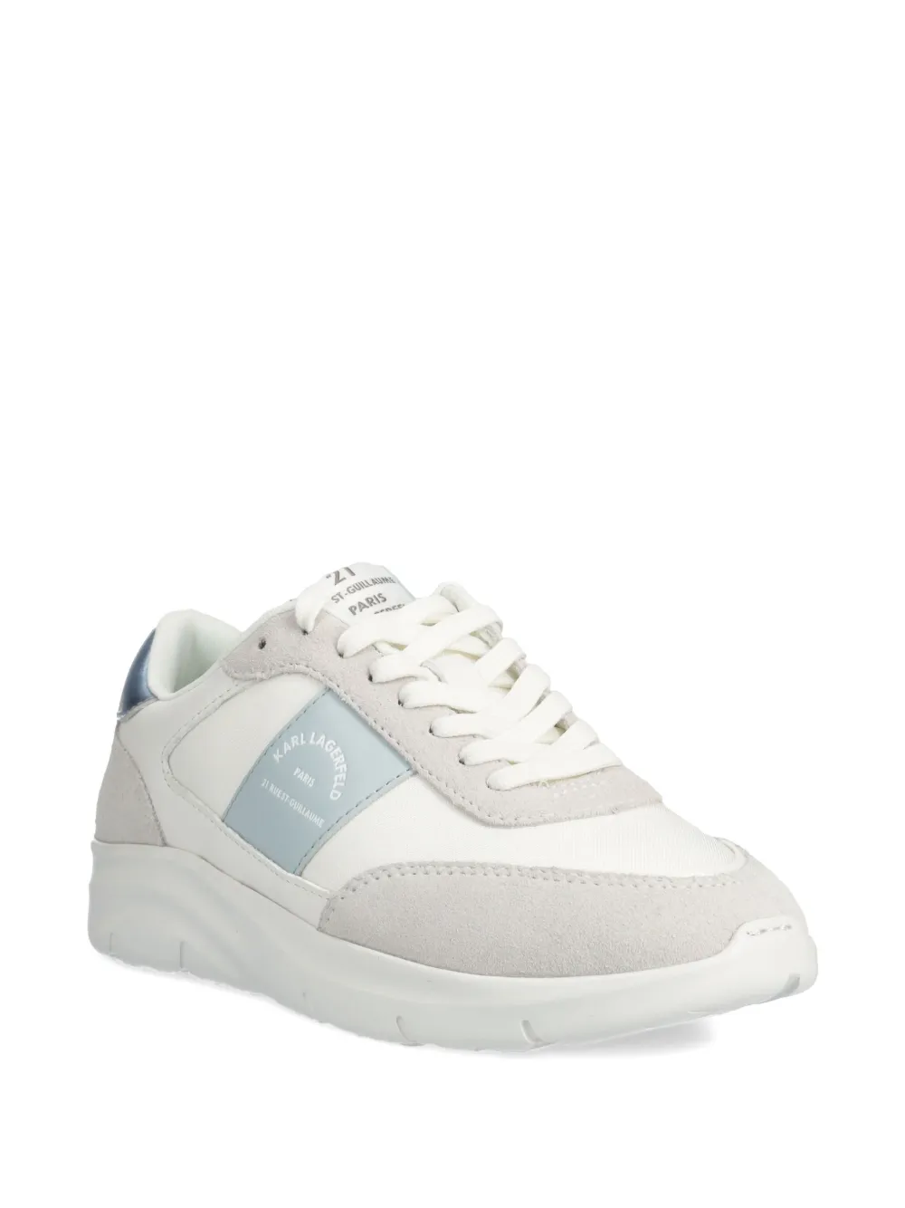 Karl Lagerfeld Sneakers met logoprint - Wit