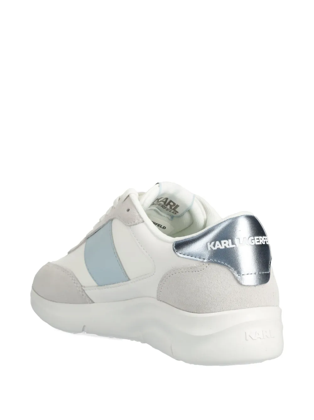 Karl Lagerfeld Logo-print Sneakers In White