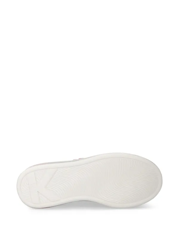 Karl Lagerfeld ロゴパッチ スニーカー | ホワイト | FARFETCH JP