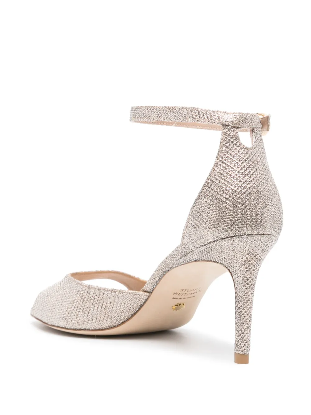 Stuart Weitzman Nudistia 75mm Sandals In Neutrals