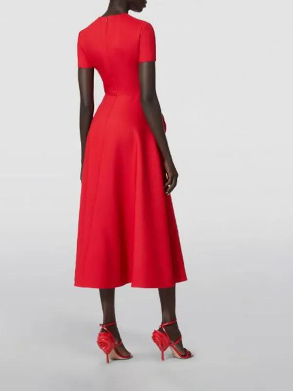 関税送料込Red Valentino Midi Dress RED Valentino bandana-print Cotton Midi Dress | Green | FARFETCH