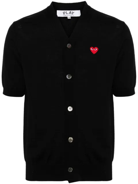 Comme Des Garçons Play V-neck wool cardigan 