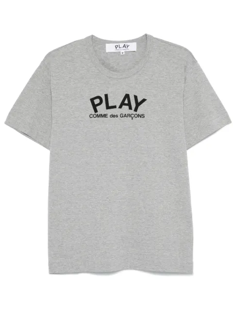 Comme Des Garçons Play logo-print T-shirt