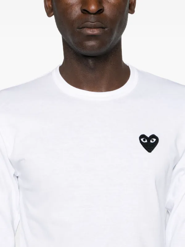 COMME des GARCONS PLAYハートTシャツ ホワイト　Sサイズ 14944198_56864335_600.jpg