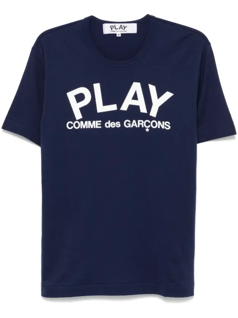 Comme Des Garçons Play logo-print T-shirt