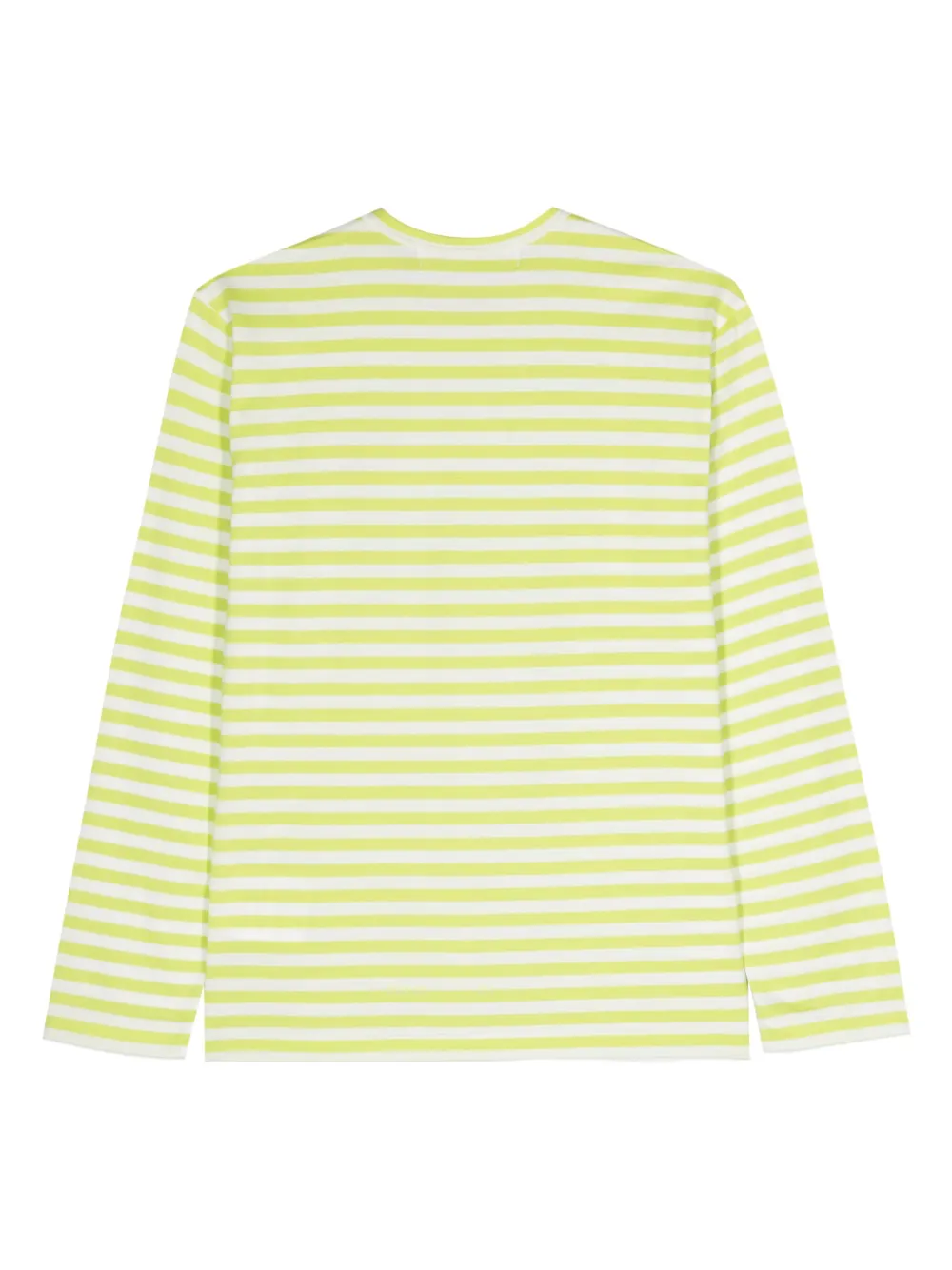 Comme Des Garçons Play T-shirt met logo-applicatie - Groen