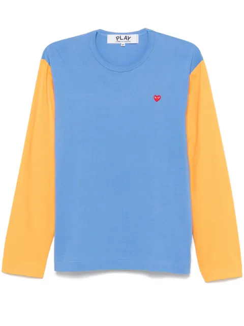 Comme Des Garçons Play Mini Heart-patch T-shirt