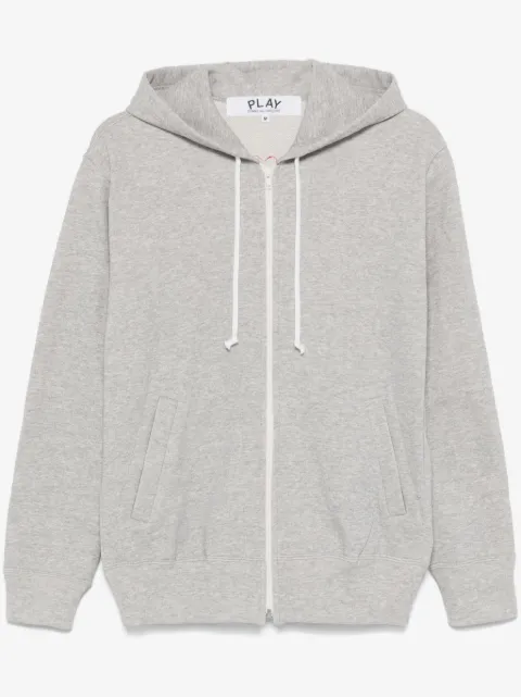 Comme Des Garçons Play hoodie con parche de corazón característico