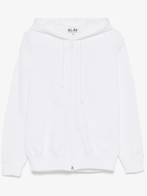 Comme Des Garçons Play hoodie con parche de corazón característico