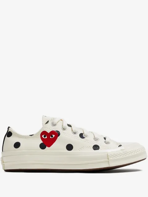 Comme Des Garçons Play x Converse Chuck Taylor 70 波点心形运动鞋