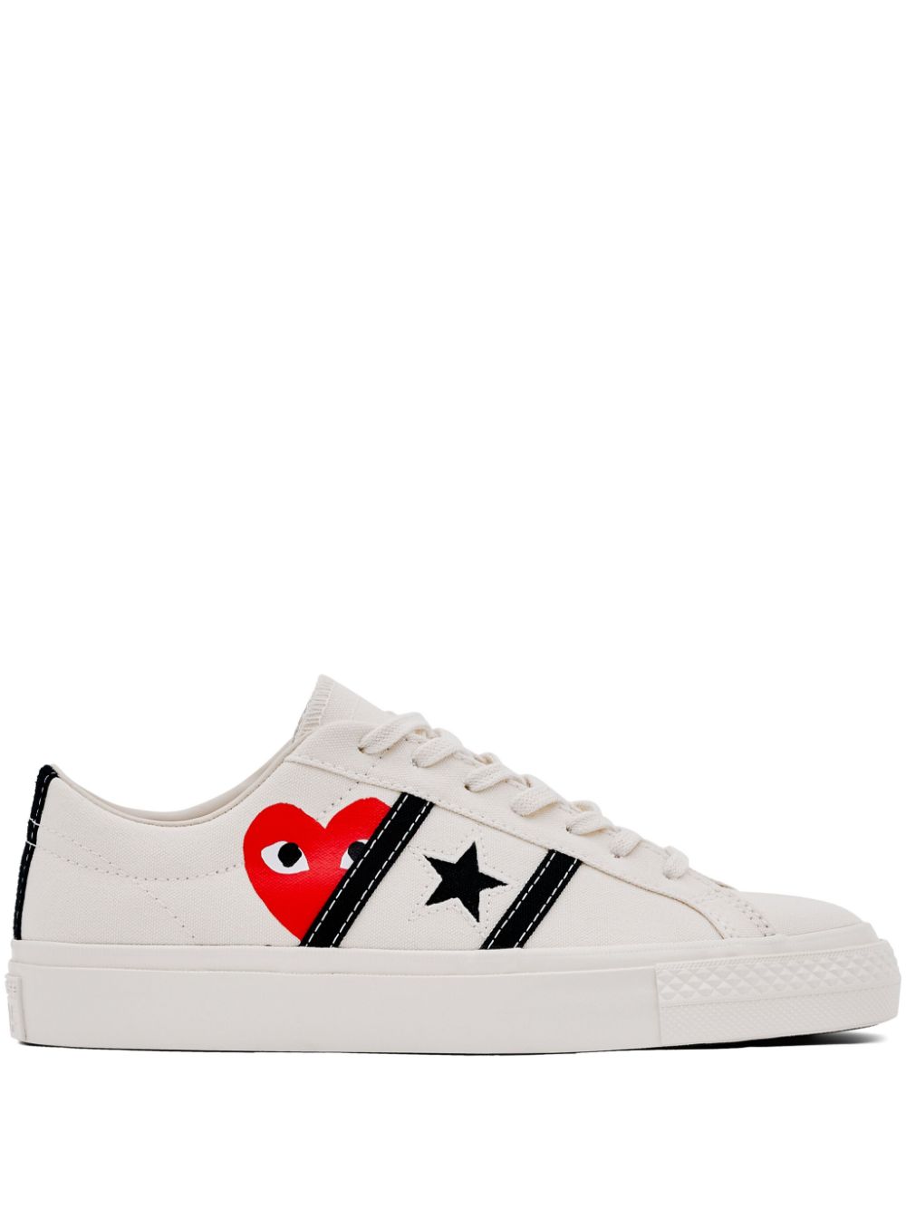 Comme Des Garçons Play x Converse One Star Academy Pro sneakers Wit