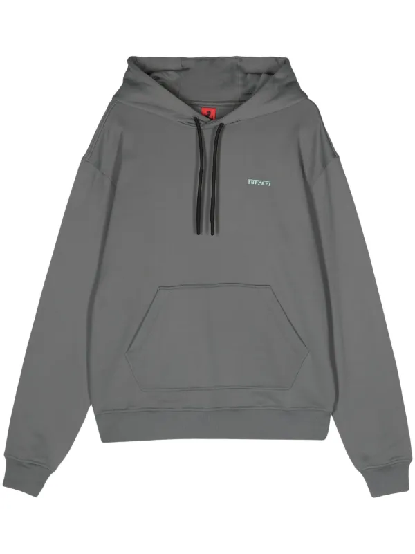 Ferrari ドロップショルダー パーカー | グレー | FARFETCH JP