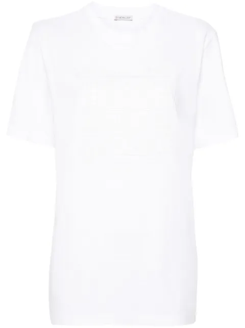 Moncler playera con logo en relieve