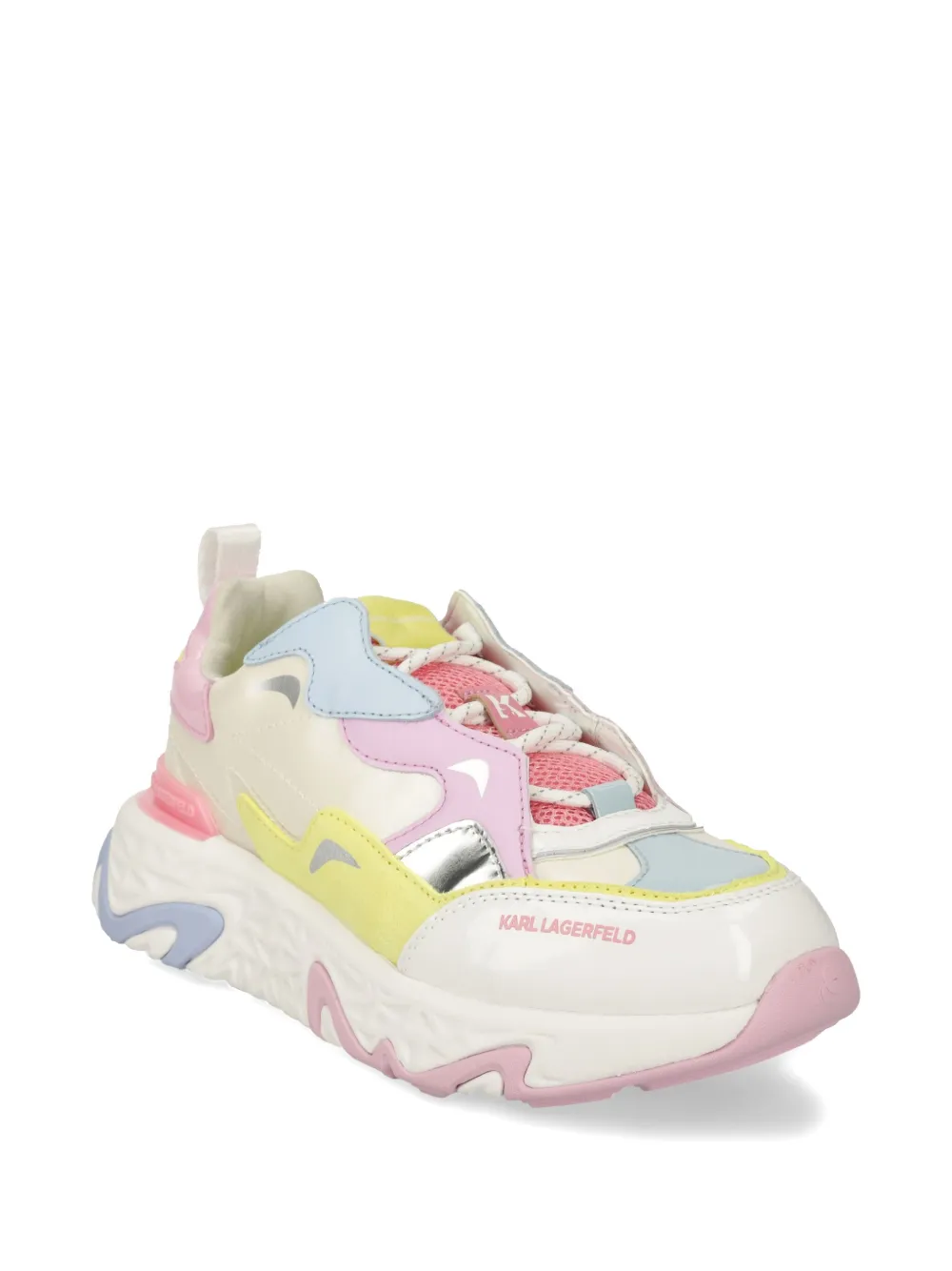 Karl Lagerfeld Leren sneakers - Roze