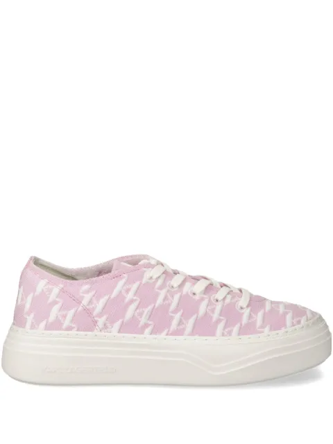 Karl Lagerfeld tenis con logo estampado