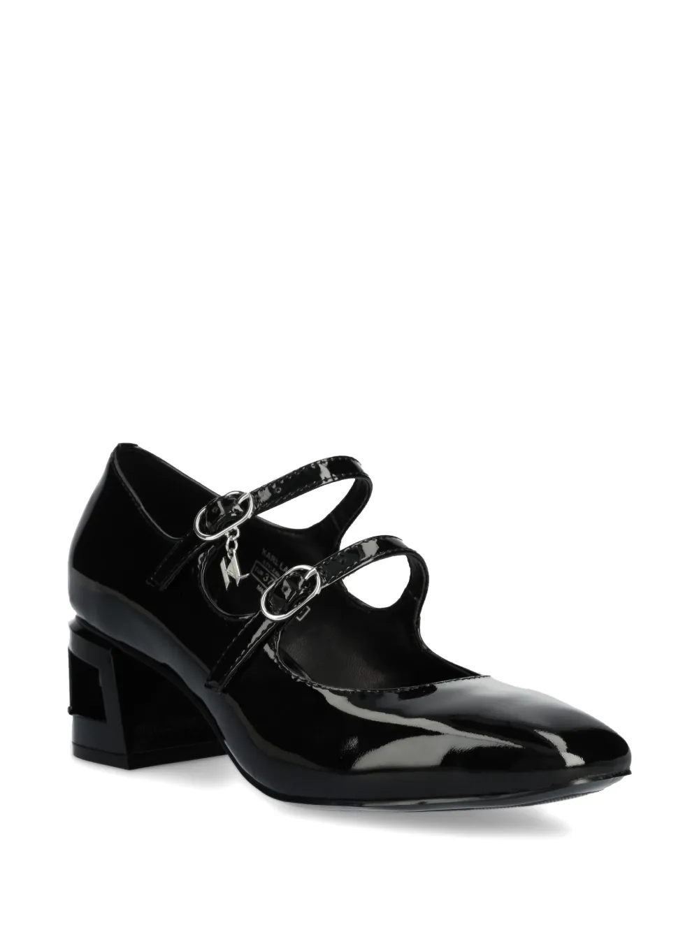 Karl Lagerfeld 55mm leather pumps Black