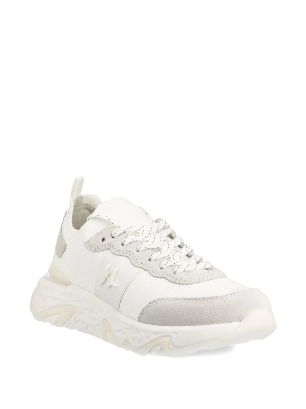 Karl Lagerfeld Sneakers met logopatch - Wit