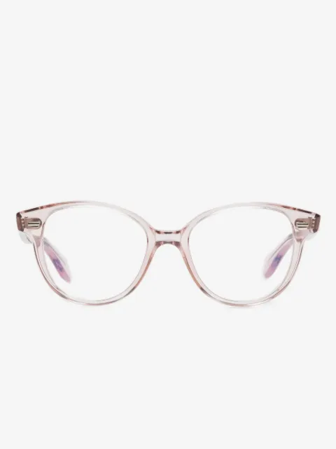 Cutler & Gross translucent round-frame glasses
