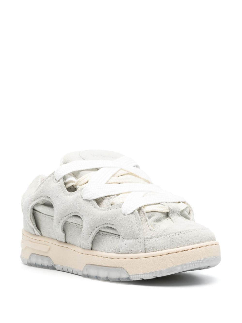 Shop Santha Model 1 Suede Sneakers In Grey