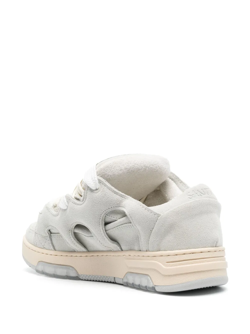 Shop Santha Model 1 Suede Sneakers In Grey