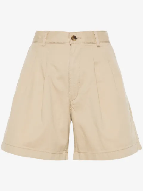 Levi's pleat-detail shorts