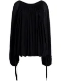 KHAITE Nash blouse - Black