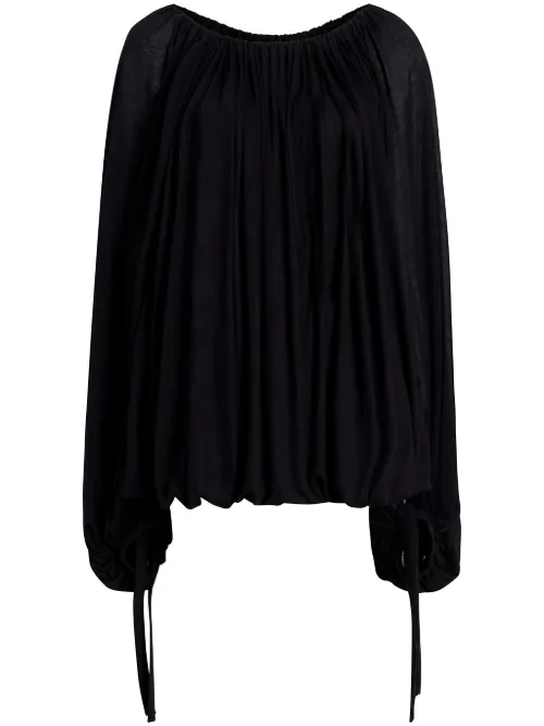 KHAITE blouse Nash - Noir - KHAITE - Modalova