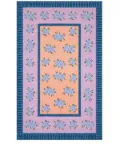 Lisa Corti Oleander cotton tablecloth (270cm x 180cm) - Orange