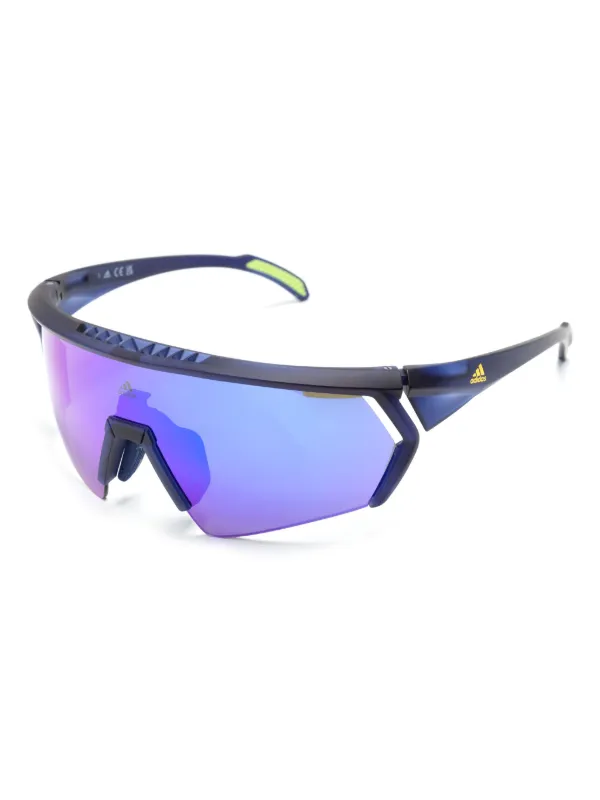 Adidas Lunettes De Soleil a Monture Pilote Bleu FARFETCH CM