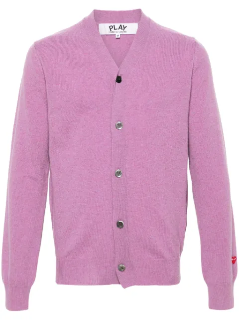 Comme Des Garçons Play cárdigan con cuello en V