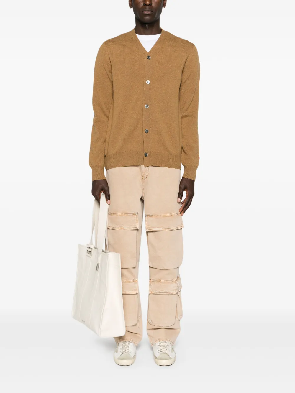 Comme Des Garçons Play heart-patch wool cardigan | Cardigans | Image 2