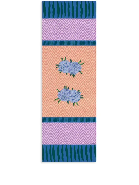 Lisa Corti Oleander canvas tablecloth (150cm x 50cm)