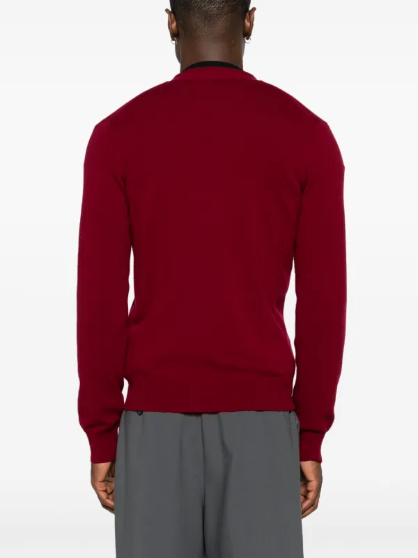 COMME des GARCONS HOMME PLUS/ダークワインレッド Comme des Garçons Homme Plus Red Leather Belt – HUIBEN