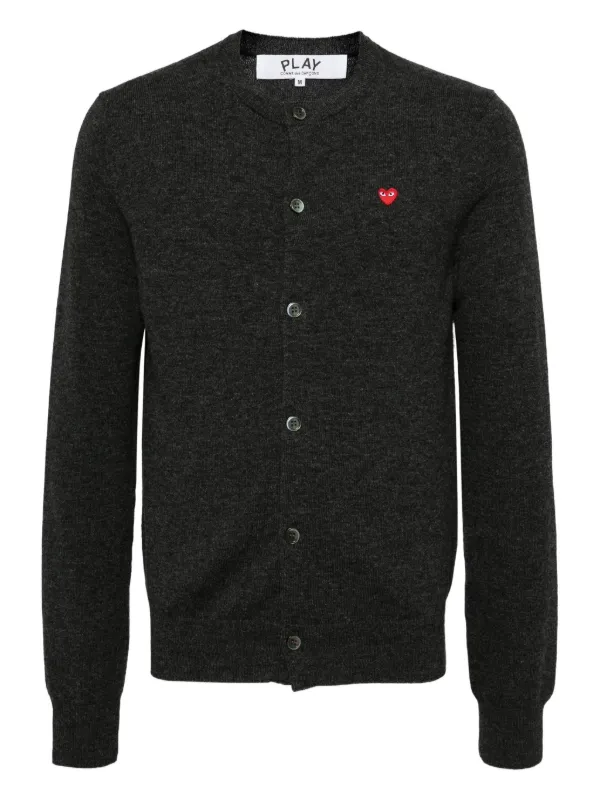 PLAY COMME des GARÇONS カーディガン 黒 PLAY comme des garcons カーディガン