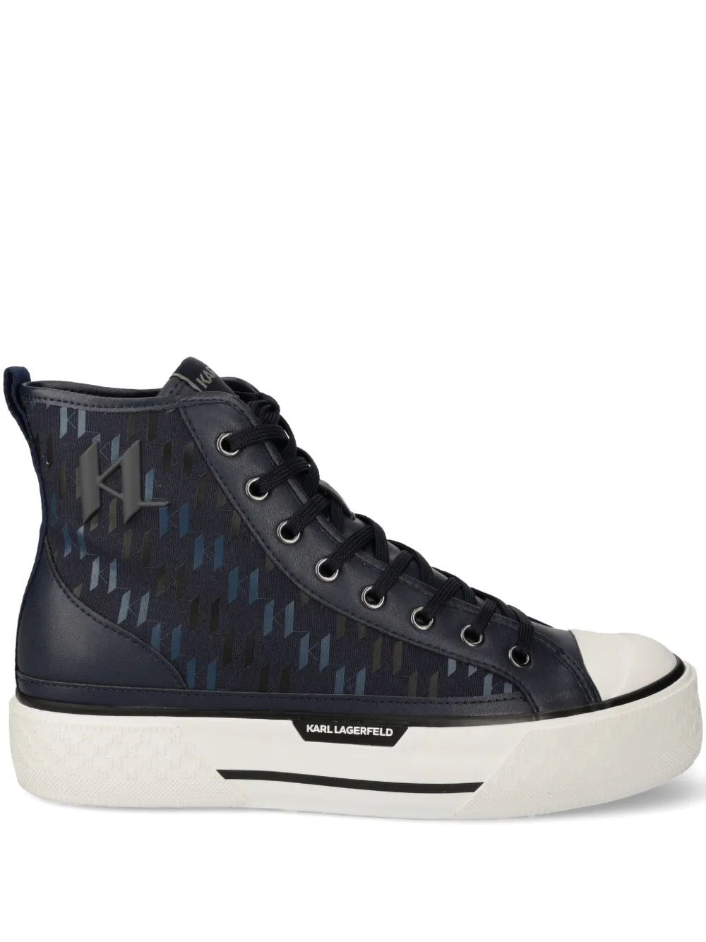 Karl Lagerfeld Kampus Max Trainers In Black